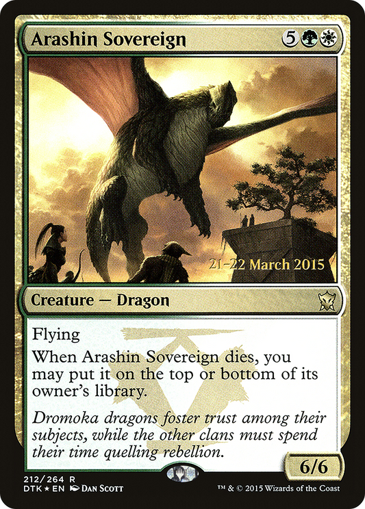 Arashin Sovereign (PRE-212S) (Foil)