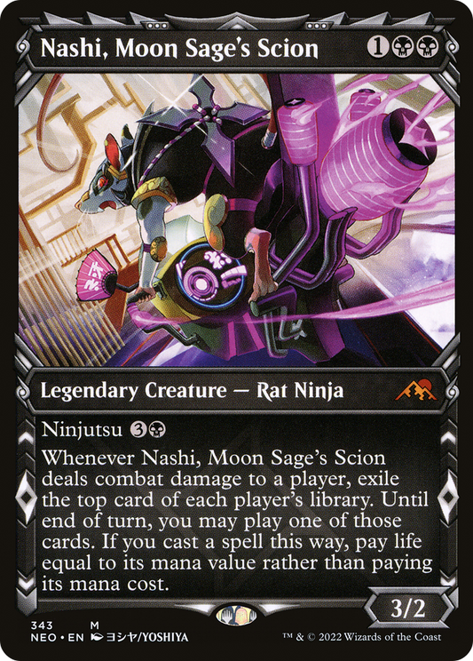 Nashi, Moon Sage's Scion (NEO-343) (Showcase)