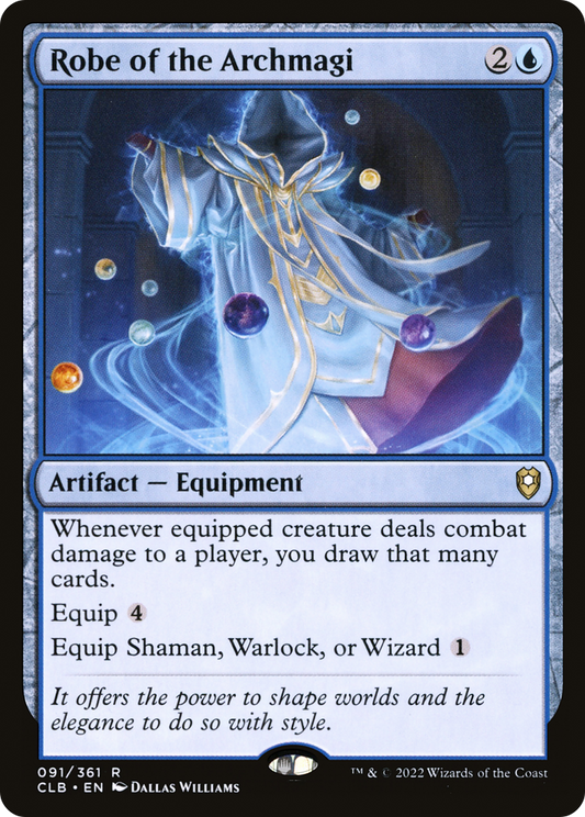 Robe of the Archmagi (CLB-091) (Foil)