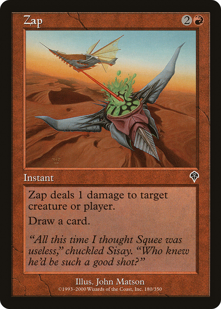 Zap (INV-180) (Foil)