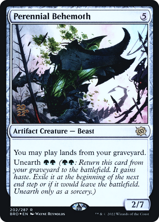 Perennial Behemoth (PRE-202S) (Foil)