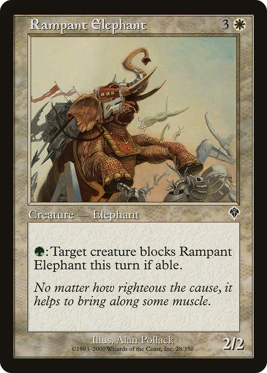 Rampant Elephant (INV-028)