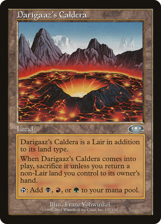 Darigaaz's Caldera (PLS-137) (Foil)