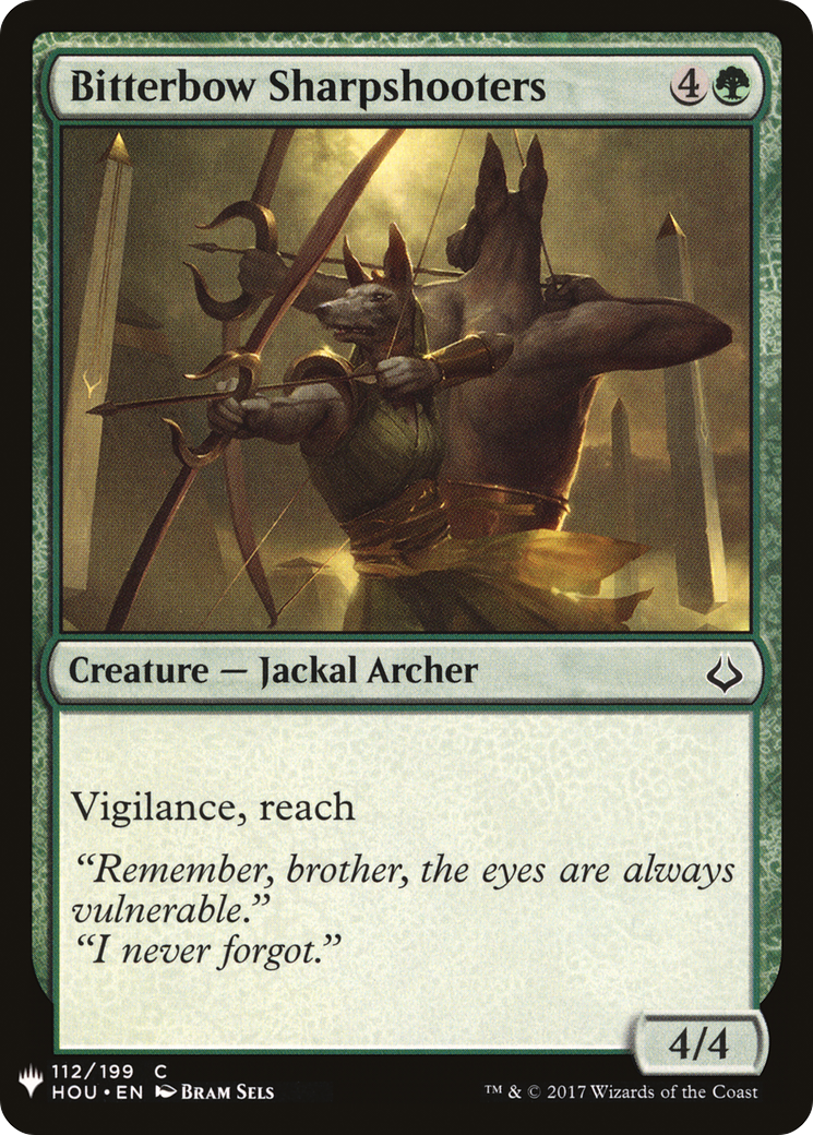 Bitterbow Sharpshooters (LIST-HOU-112)