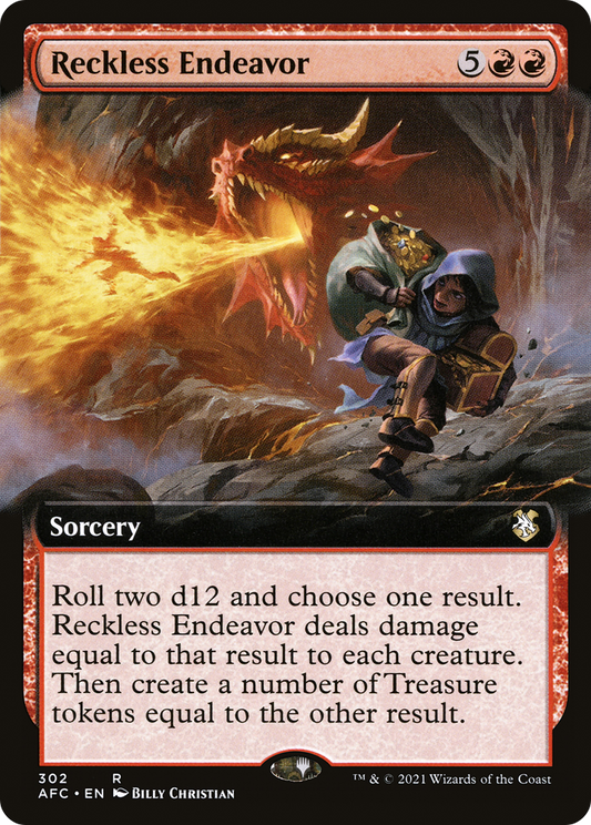 Reckless Endeavor (AFC-302) (Extended Art)