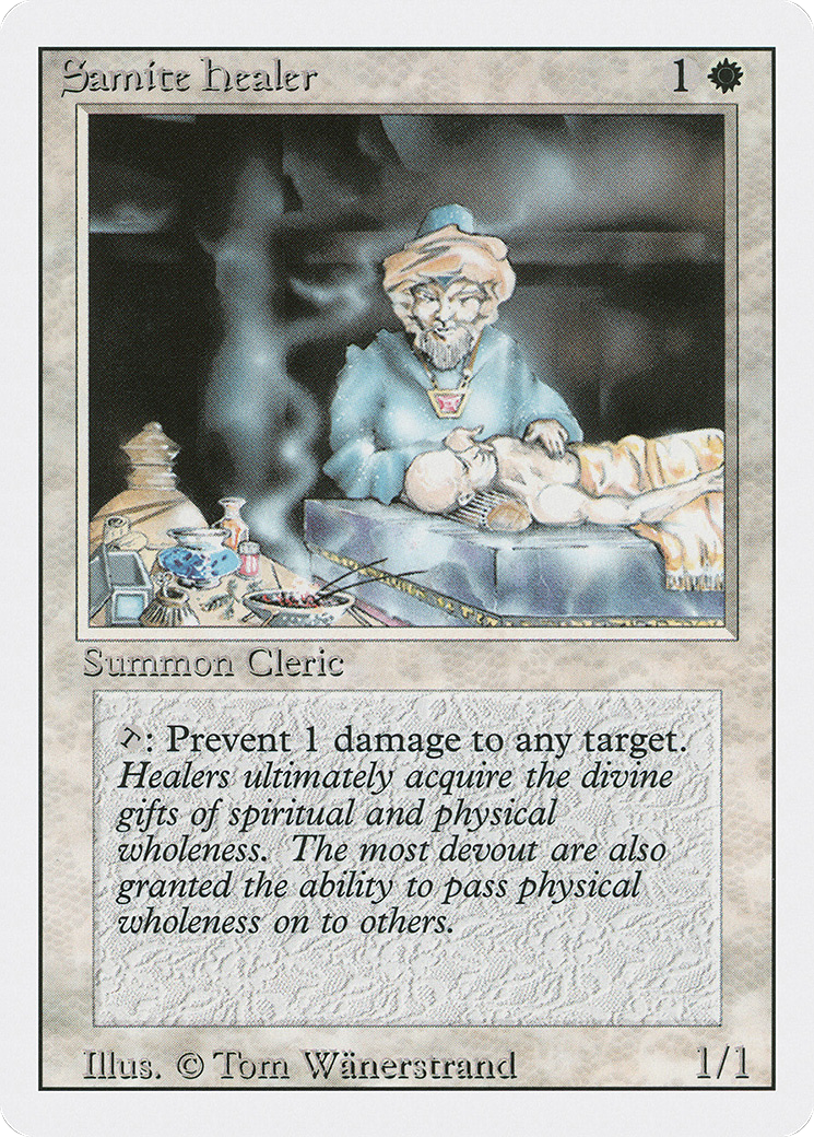 Samite Healer (3ED-038)