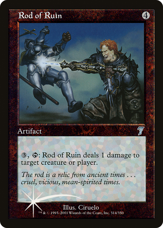 Rod of Ruin (7ED-314★) (Foil)