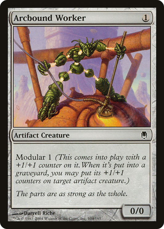 Arcbound Worker (DST-104) (Foil)