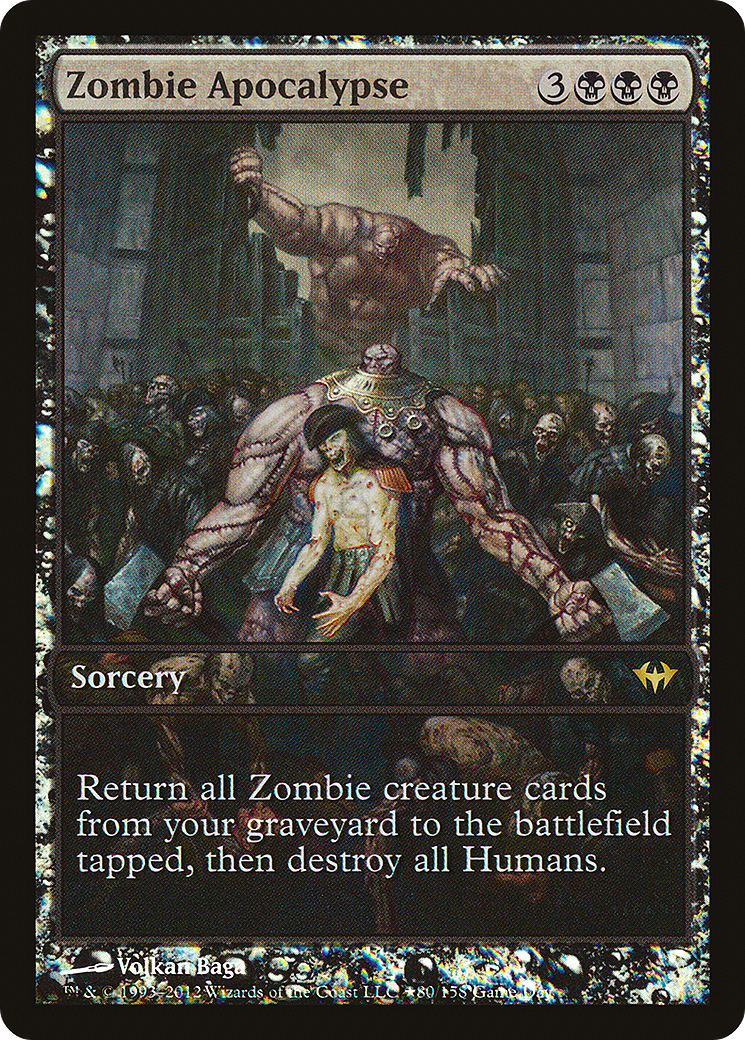 Zombie Apocalypse (GAME-080) (Foil)