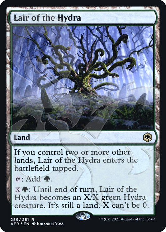 Lair of the Hydra (AFR&-259A) (Foil)