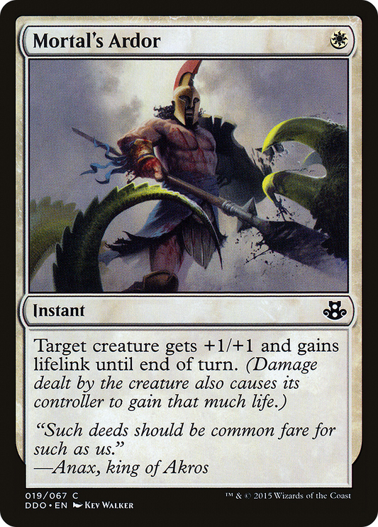 Mortal's Ardor (DDO-019)