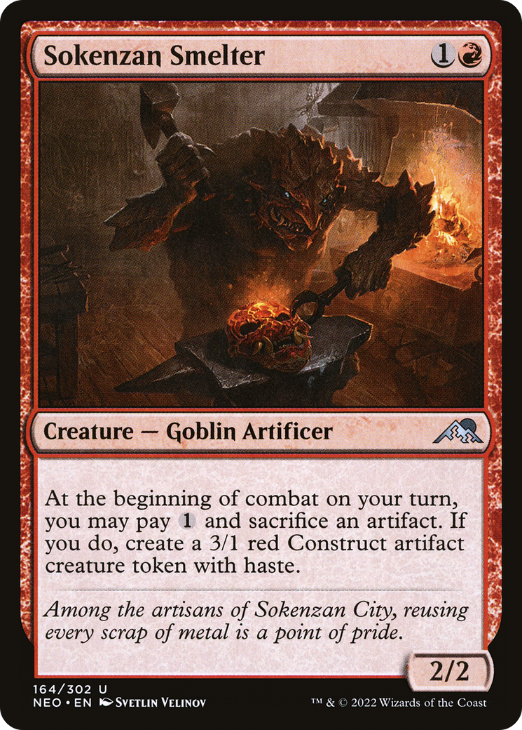 Sokenzan Smelter (NEO-164) (Foil)