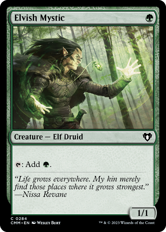 Elvish Mystic (CMM-284) (Foil)