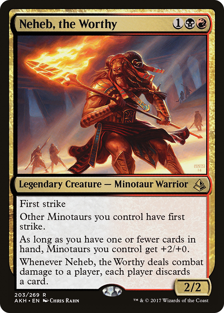 Neheb, the Worthy (AKH-203) (Foil)