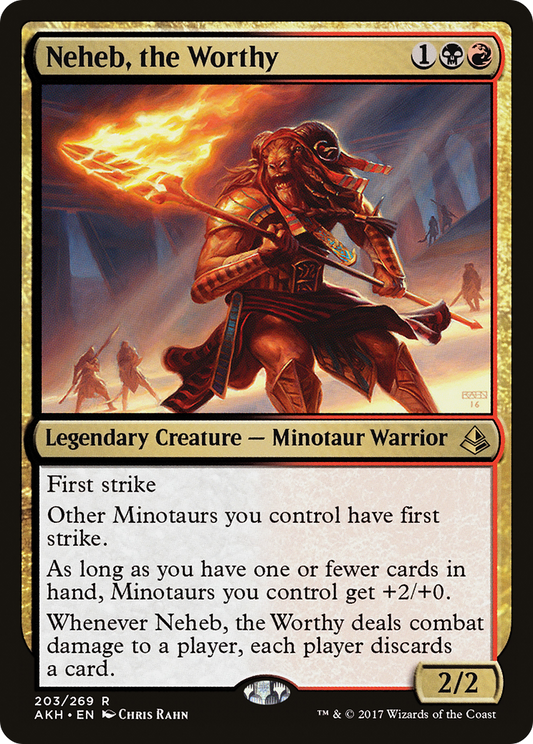 Neheb, the Worthy (AKH-203) (Foil)