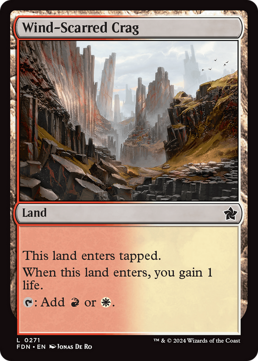 Wind-Scarred Crag (FDN-271) (Foil)