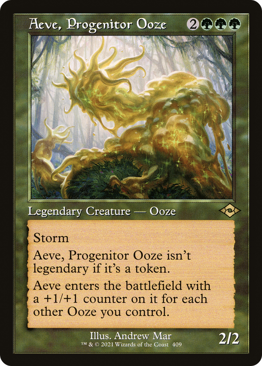 Aeve, Progenitor Ooze (MH2-409) (Etched Foil)