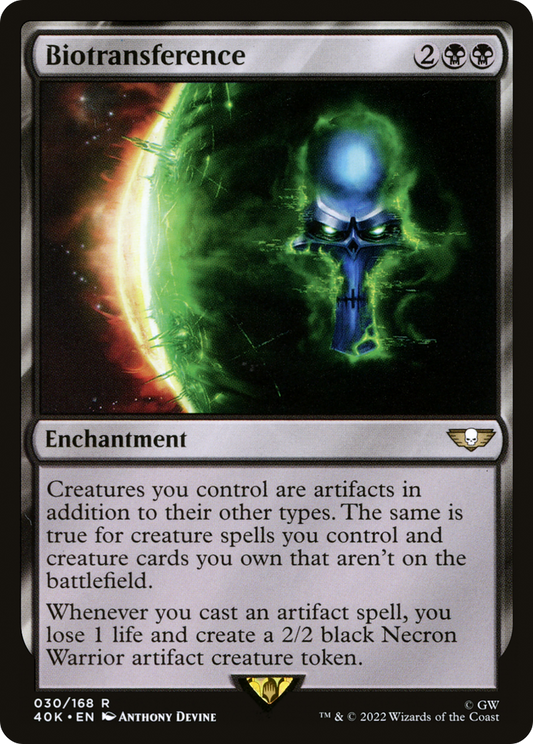 Biotransference (40K-030)
