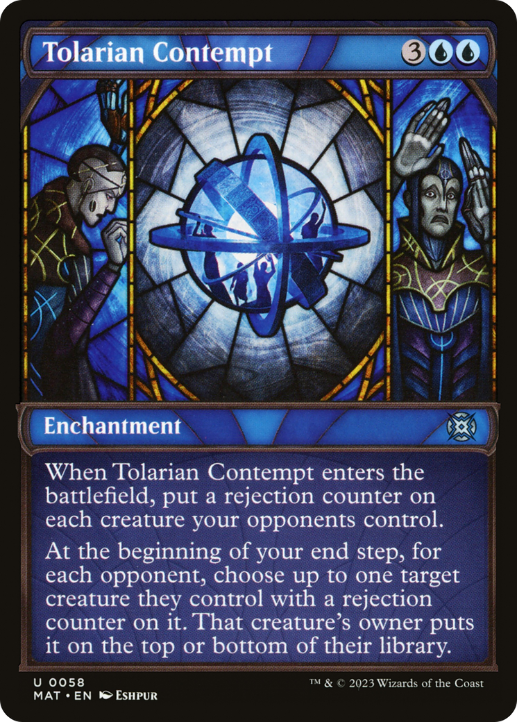 Tolarian Contempt (MAT-058) (Showcase) (Foil)