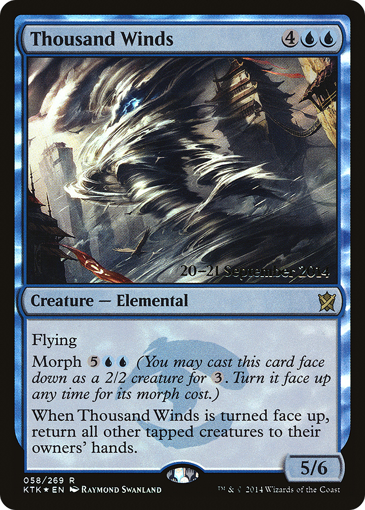 Thousand Winds (PRE-58S) (Foil)