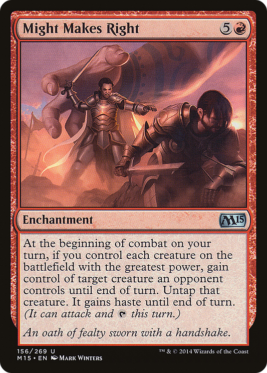 Might Makes Right (M15-156) (Foil)