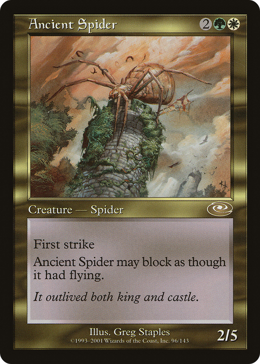 Ancient Spider (PLS-096) (Foil)