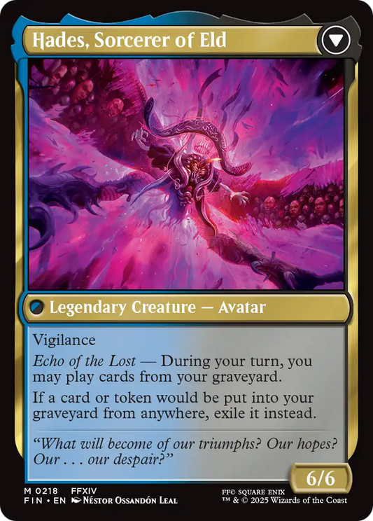 Emet-Selch, Unsundered // Hades, Sorcerer of Eld (FIN-218)