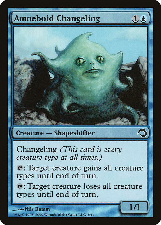 Amoeboid Changeling (PDS-003) (Foil)