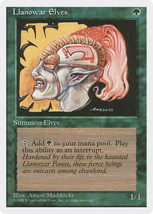Llanowar Elves (4ED-261)