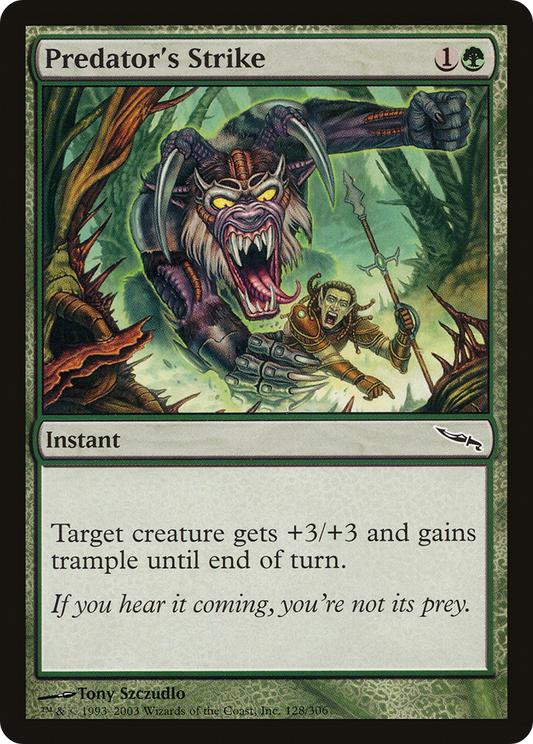 Predator's Strike (MRD-128) (Foil)
