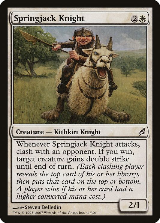 Springjack Knight (LRW-041) (Foil)