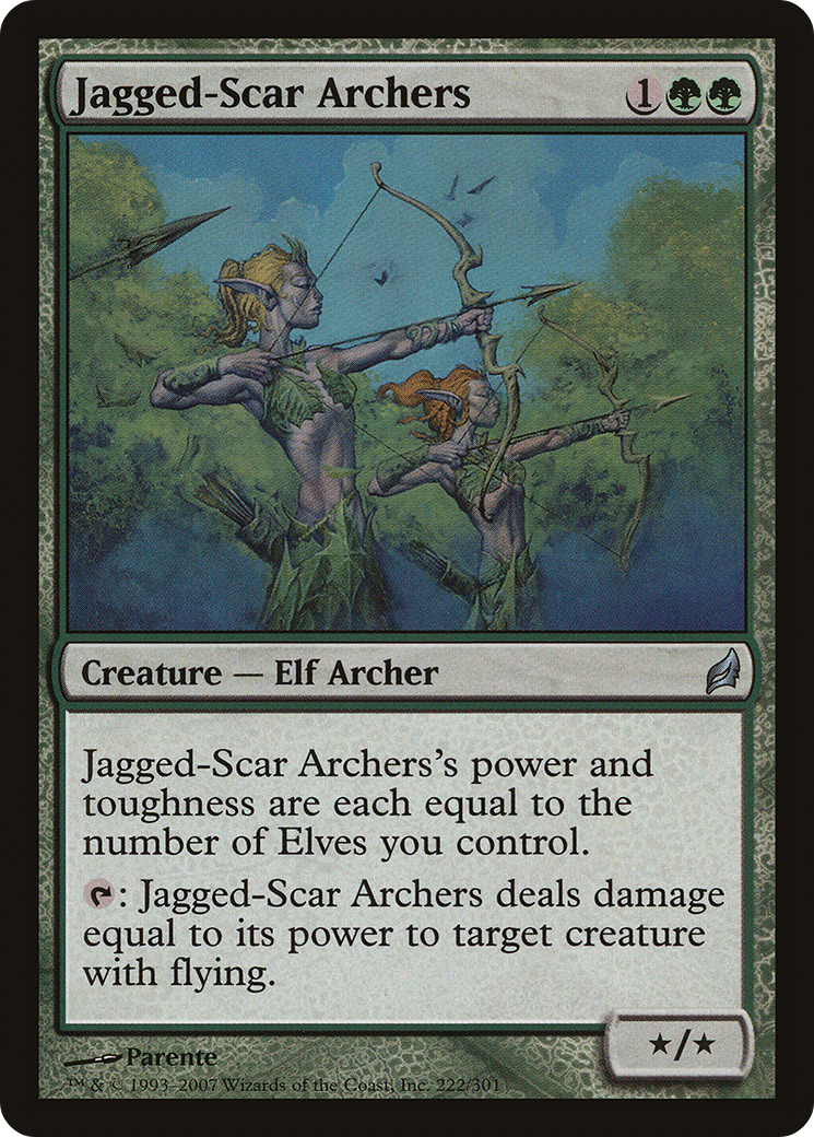 Jagged-Scar Archers (LRW-222) (Foil)