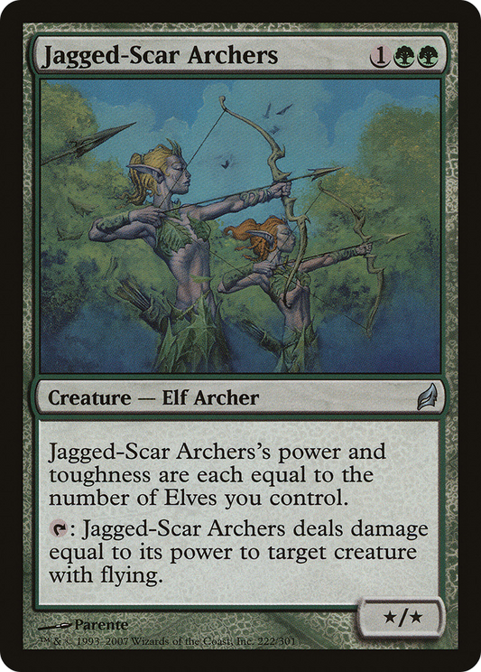 Jagged-Scar Archers (LRW-222) (Foil)