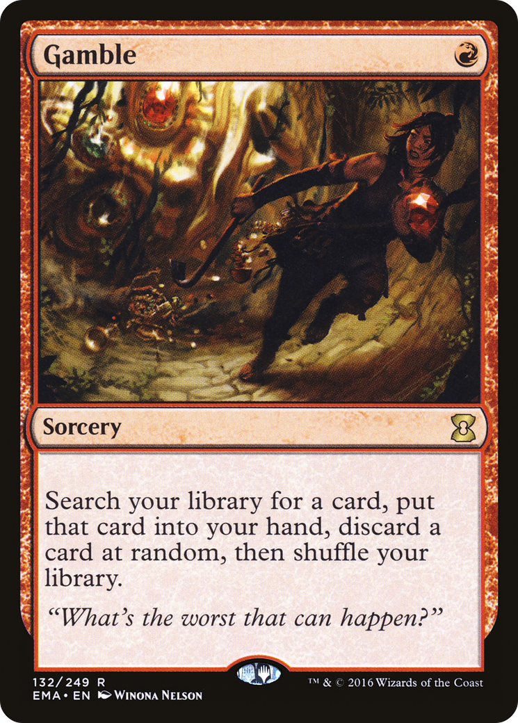 Gamble (EMA-132) (Foil)