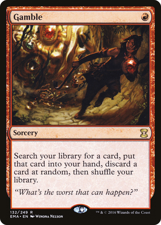 Gamble (EMA-132) (Foil)