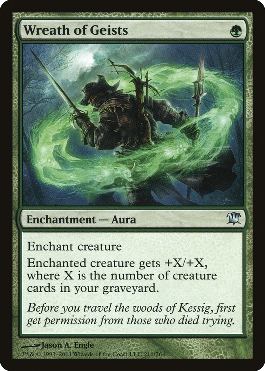 Wreath of Geists (ISD-211) (Foil)