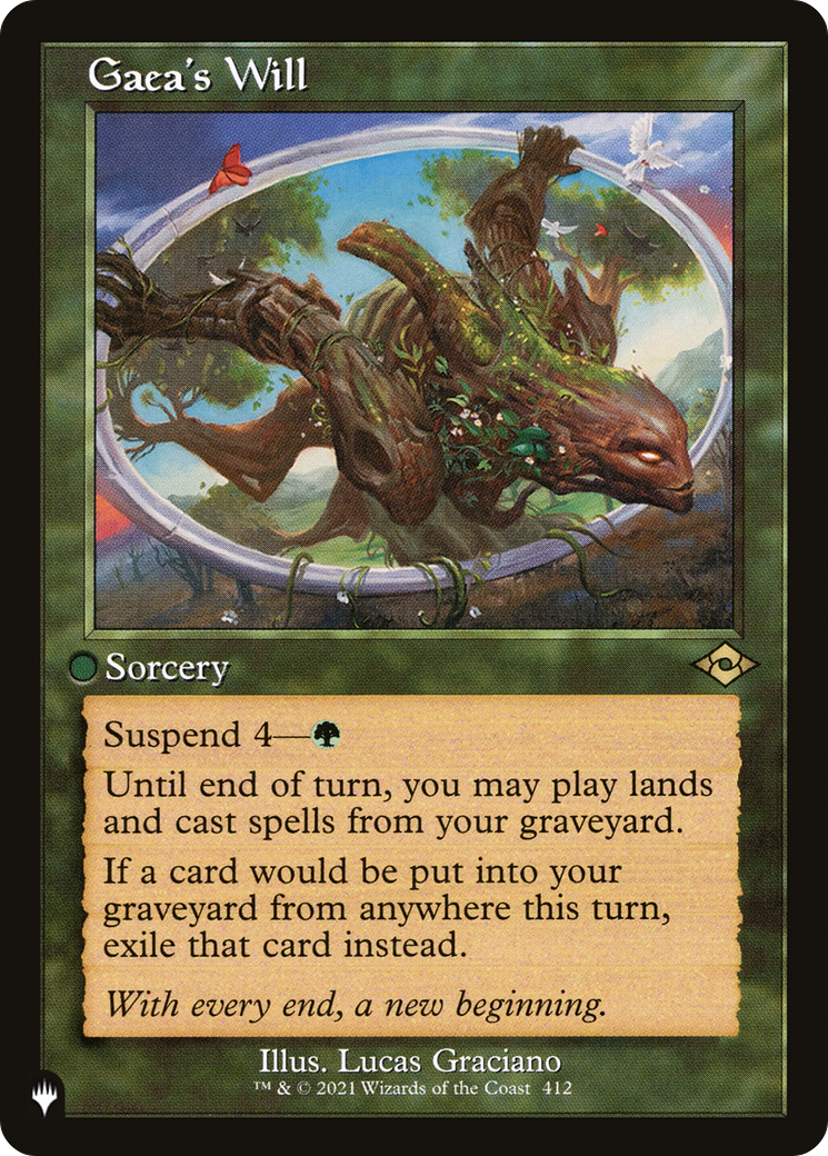 Gaea's Will (LIST-MH2-412)