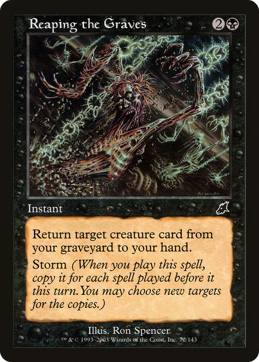 Reaping the Graves (SCG-072) (Foil)
