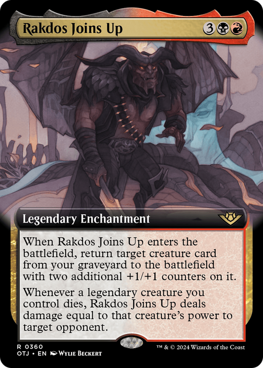 Rakdos Joins Up (OTJ-360) (Extended Art)
