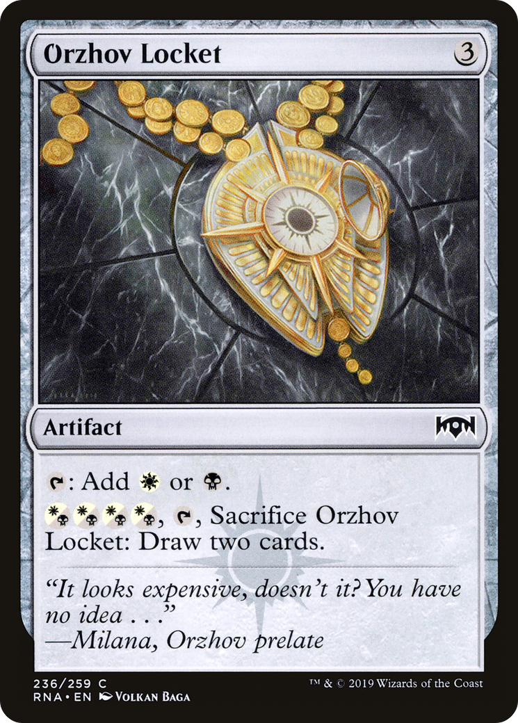 Orzhov Locket (RNA-236) (Foil)