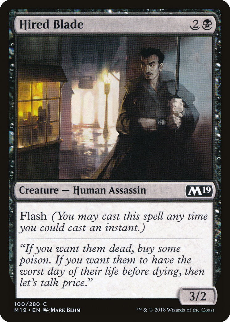 Hired Blade (M19-100)