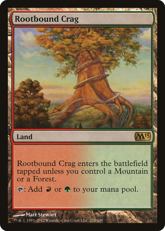 Rootbound Crag (M13-228) (Foil)