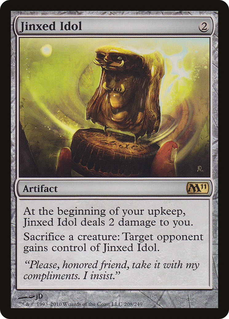 Jinxed Idol (M11-208) (Foil)