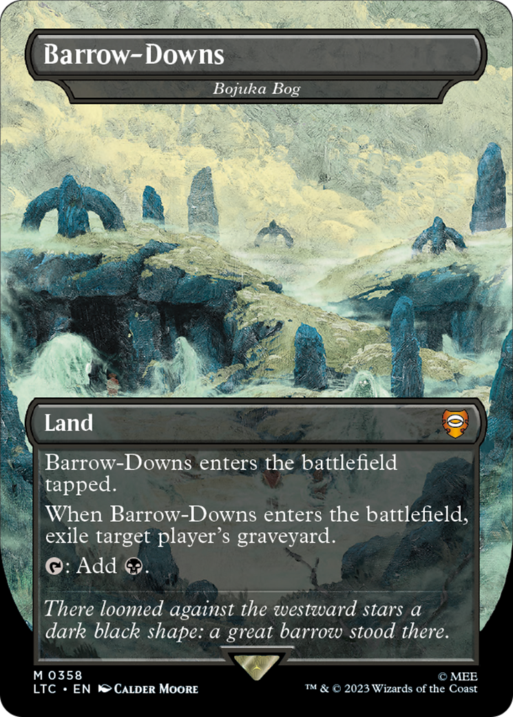 Barrow-Downs / Bojuka Bog (LTC-358) (Borderless) (Foil)