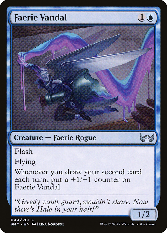 Faerie Vandal (SNC-044) (Foil)