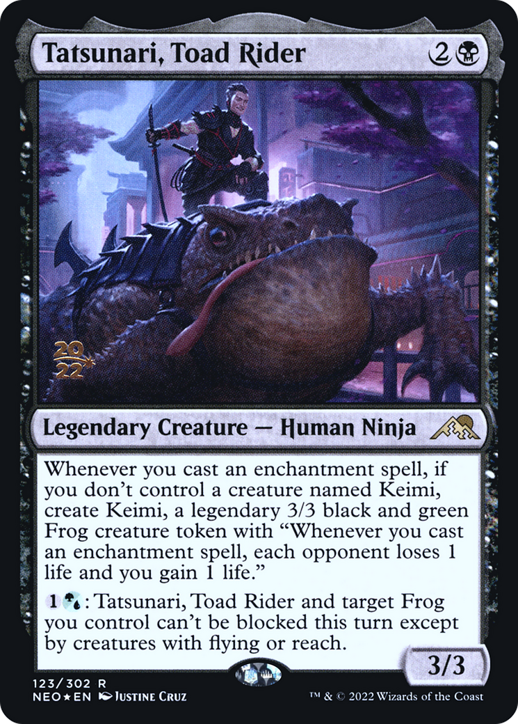 Tatsunari, Toad Rider (PRE-123S) (Foil)