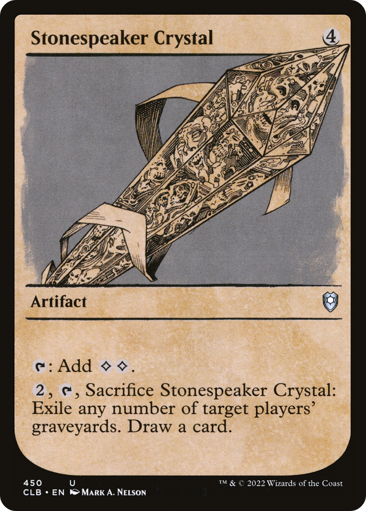 Stonespeaker Crystal (CLB-450) (Showcase)