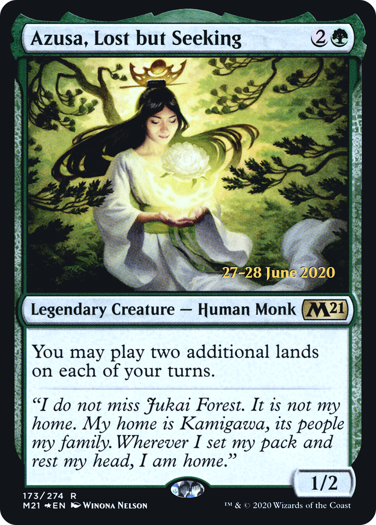 Azusa, Lost but Seeking (PRE-173S) (Foil)