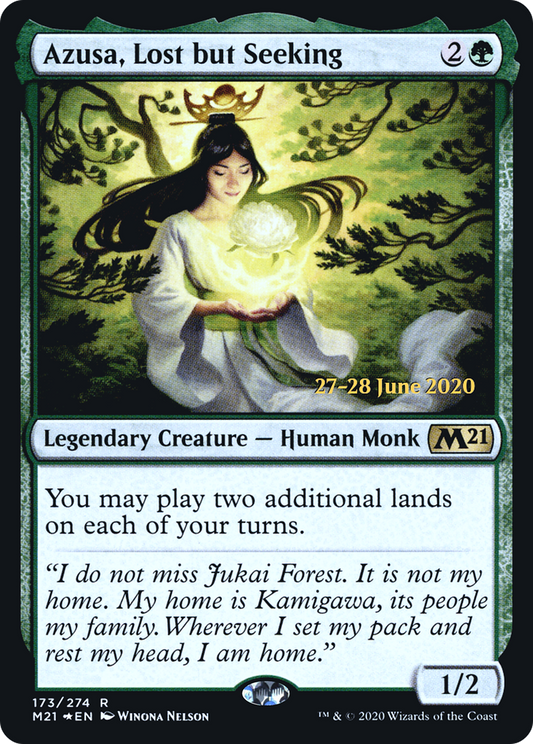 Azusa, Lost but Seeking (PRE-173S) (Foil)