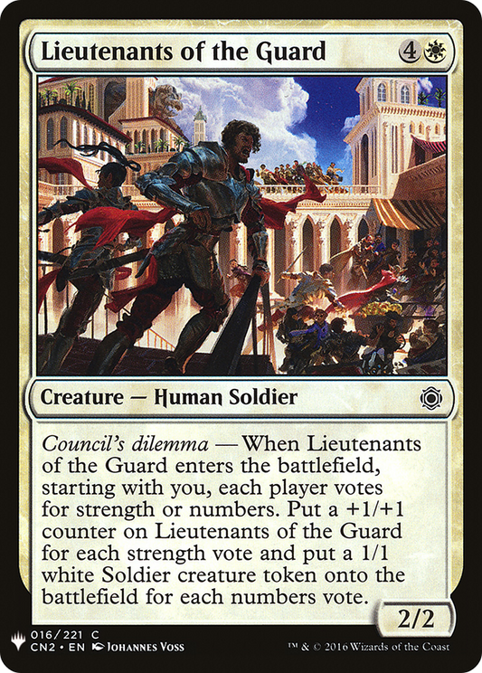 Lieutenants of the Guard (LIST-CN2-16)